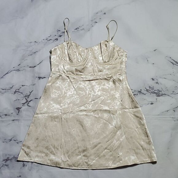 Princess Polly Champagne Pop Mini Dress - Picture 1 of 8